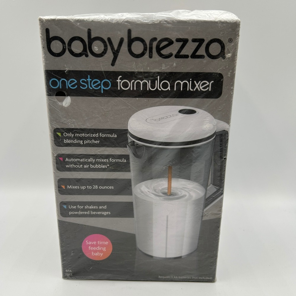 Baby Brezza One Step Formula Mixer Motorized Blending Pitcher 28oz BPA Free NIB